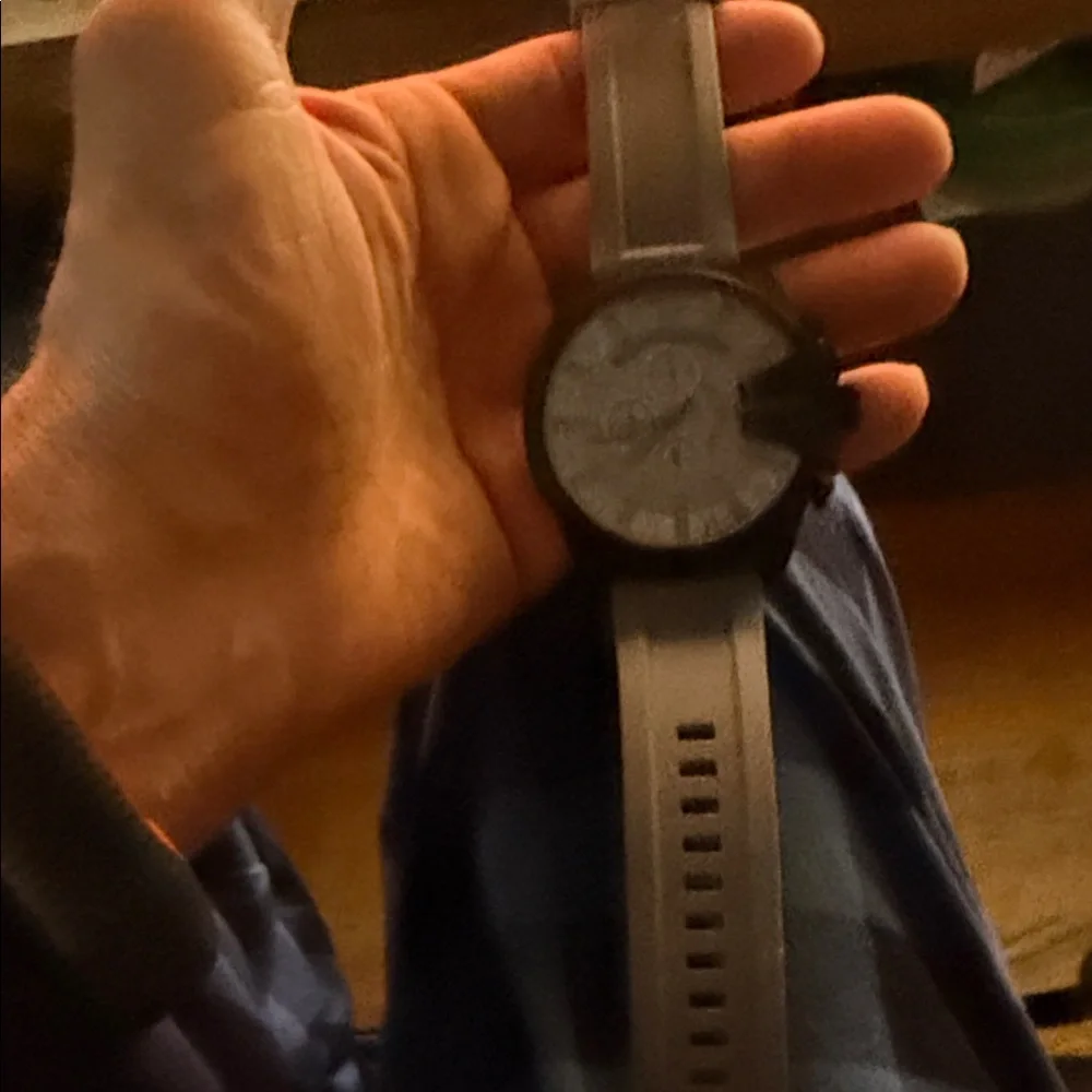 Diesel Black and Gray Smartwatch